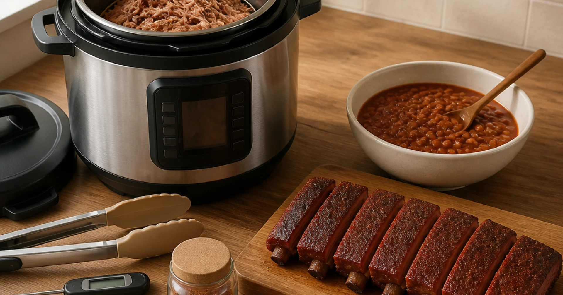 Labor Day Weekend Shortcuts: Ribs, Pulled Pork, and Baked Beans from the Pressure Cooker