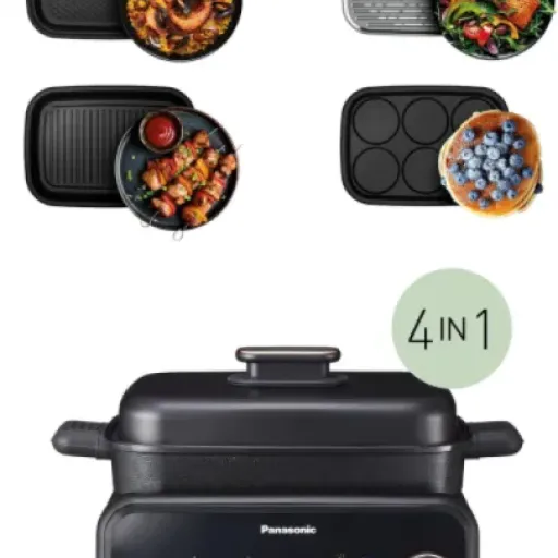Panasonic NF-GM400 Review: a versatile indoor grill that’s handy but bulky