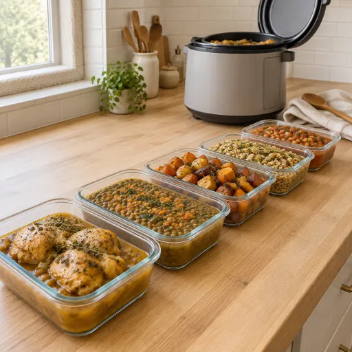 The Sunday Meal Prep Marathon: Five Dinners in Two Hours with Your Pressure Cooker