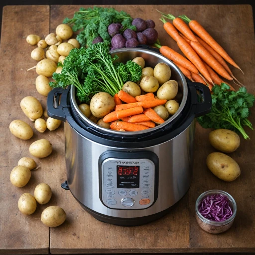 Effortless cooking with instant pot: potatoes and carrots made easy