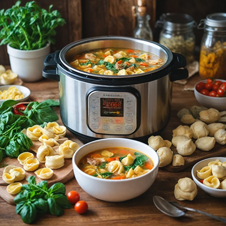 Crafting the Perfect Instant Pot Tortellini Soup