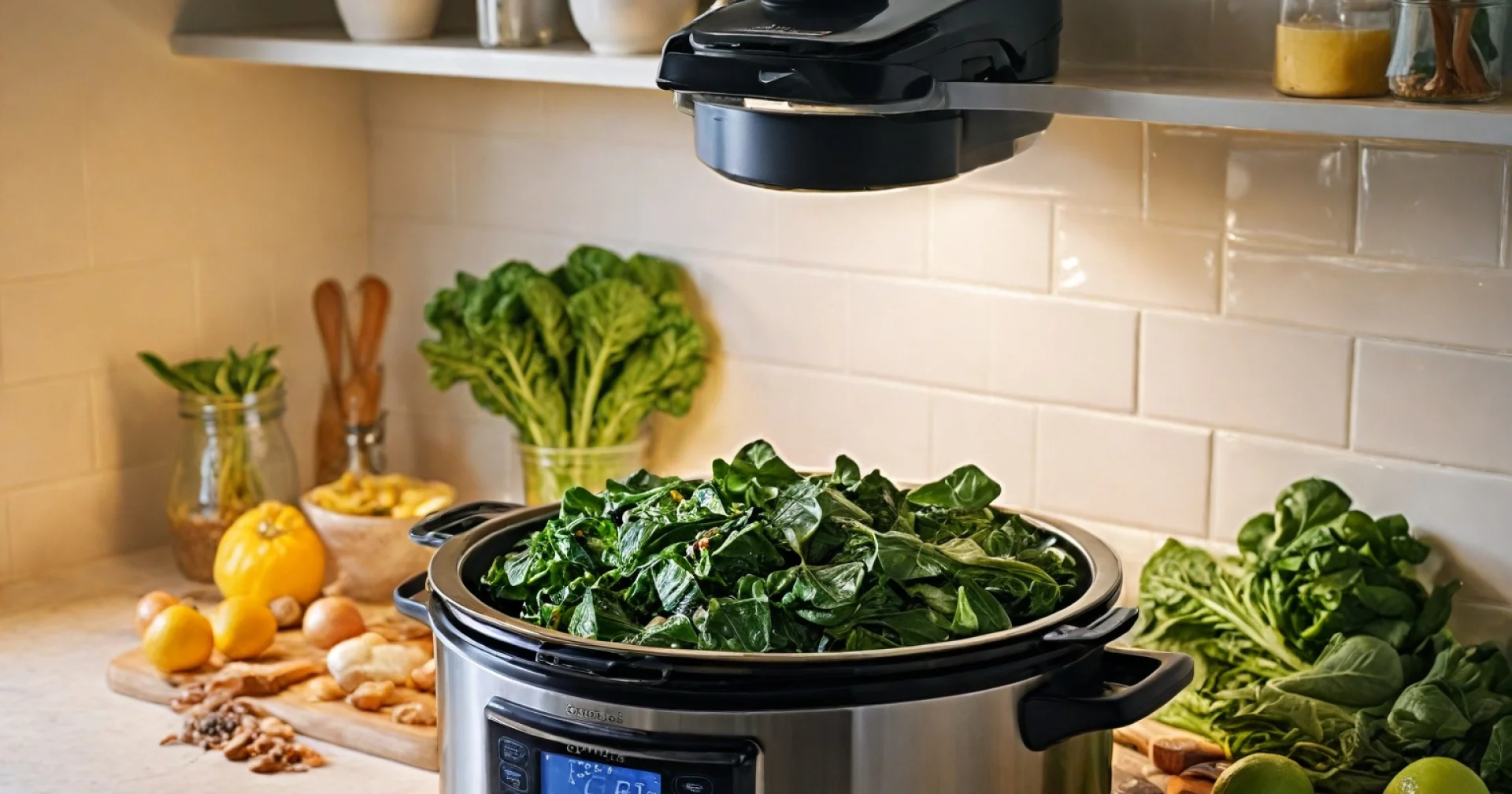 Mastering Collard Greens with an Electric Pressure Cooker