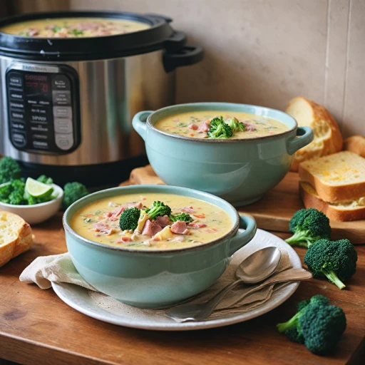 Crafting a Delicious Ham, Cheese, and Broccoli Soup in Your Instant Pot