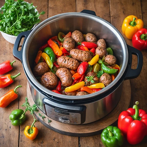 Effortless Instant Pot Sausage and Peppers Recipe