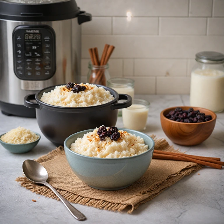 Crafting the Perfect Instant Pot Rice Pudding