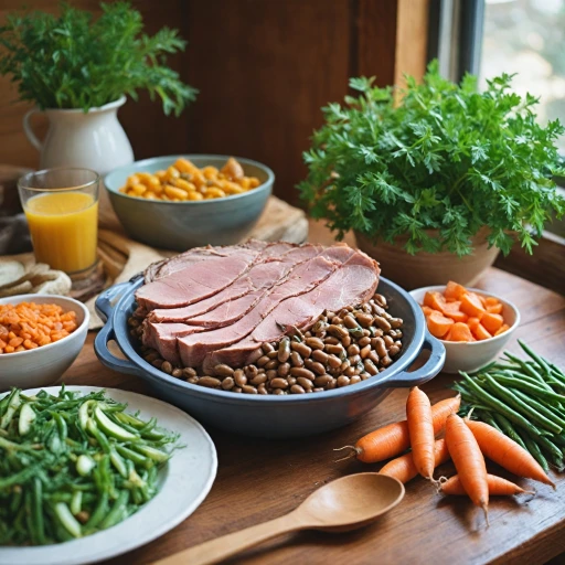 Effortless Cooking with Instant Pot: Ham and Beans Recipe
