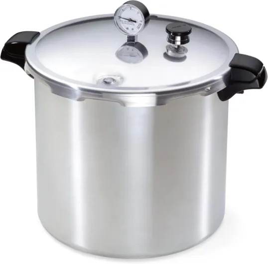 01781 Pressure Canner and Cooker, 23 qt, Silver 23 qt Canner