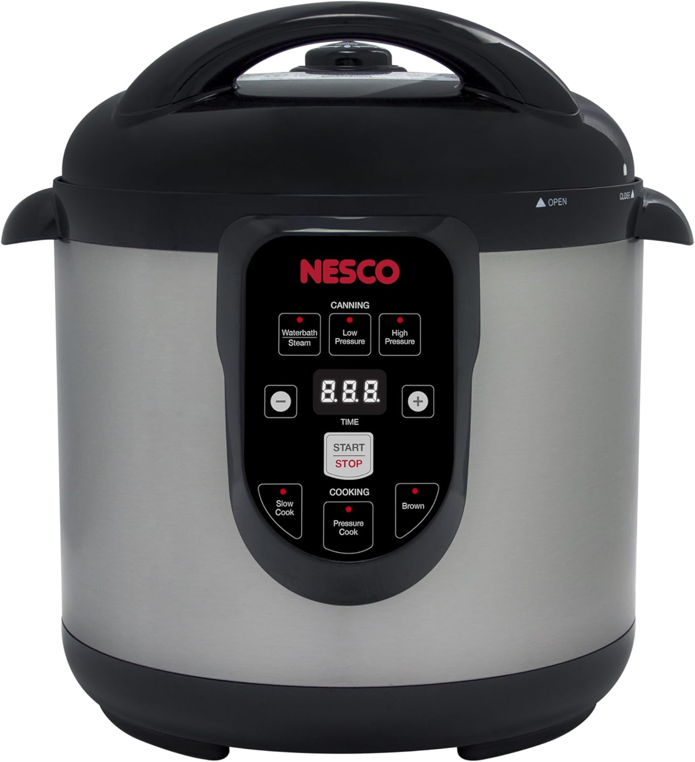 NPC-9 Smart Electric Pressure Cooker and Canner, Stainless Steel, 9.5 Qt