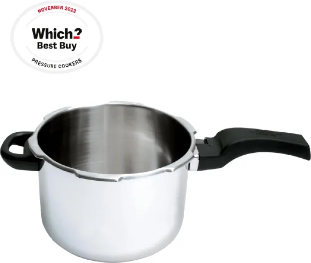 Smart Plus Pressure Cooker, 4L, Silver