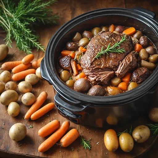 How to make tender chuck roast in a crock pot like a pro