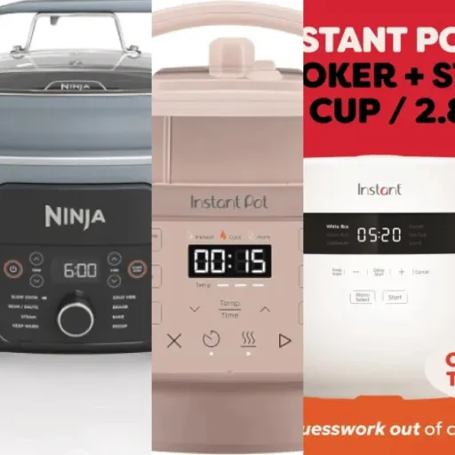 Guide: the 3 best electric pressure cookers with slow cooker function (2026)