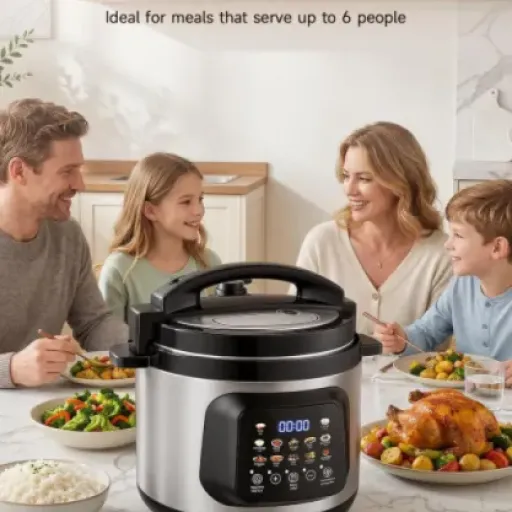 KOMORE 6L Multi-Function Rice Cooker Review: a straightforward family workhorse if you can live with a basic manual
