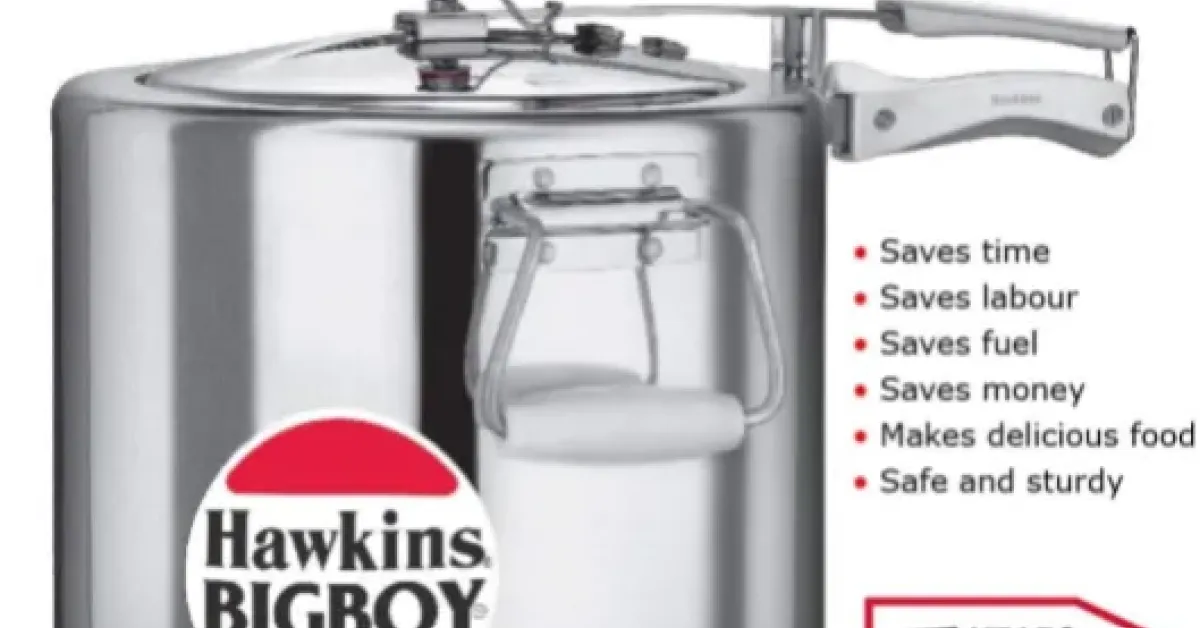Hawkings Bigboy Aluminium Pressure Cooker 22 Litres Review: a huge workhorse for big batches