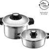 Karaca Quick & Safe 2-Piece Pressure Cooker Set Review: solid everyday cooker for big and small batches