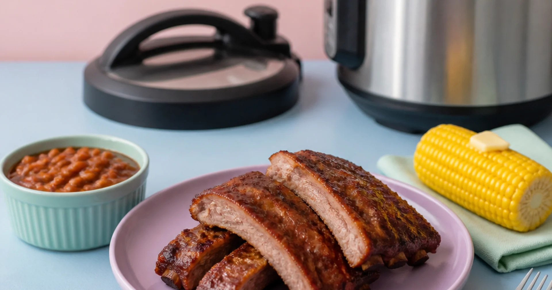 Fourth of July Pressure Cooker Shortcuts: Ribs, Beans, and Corn in Record Time