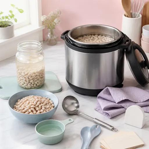 How long should you cook soaked beans in an Instant Pot for perfect texture